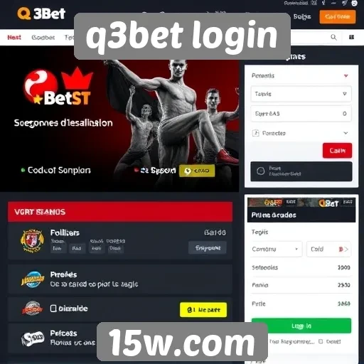 Funcionalidades do cadastro no q3bet login